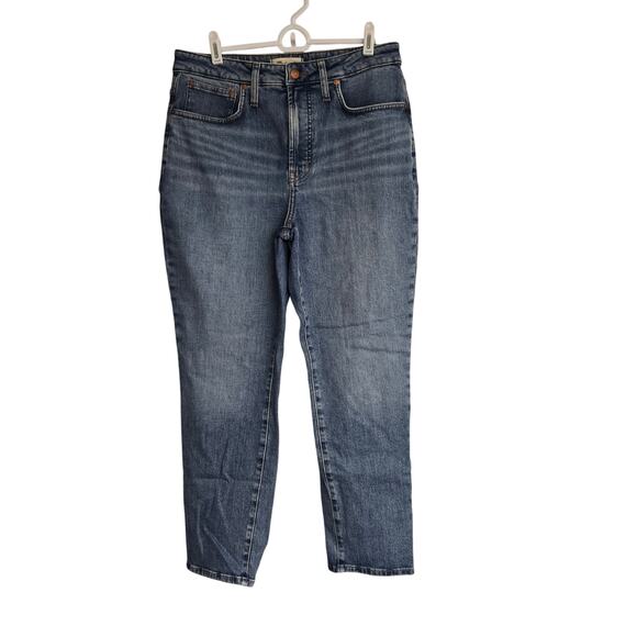 Women's Madewell "The Curvy Mid-Rise Perfect Vintage Jean" Denim Jeans | Size 30 - Picture 1 of 9